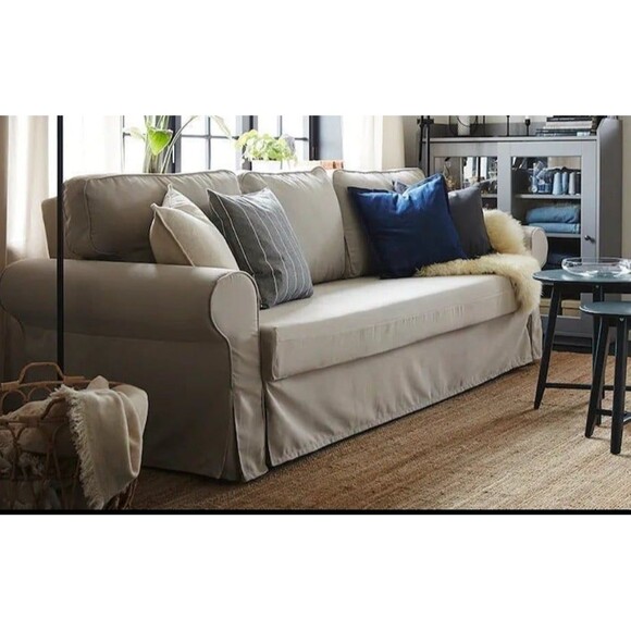 Ikea VRETSTORP Cover for sleeper sofa Kilanda light beige new Replacement couch - Picture 8 of 8